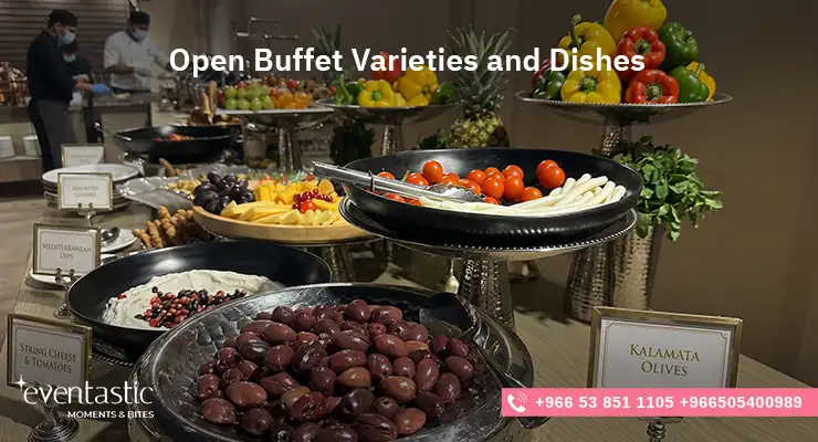 Open Buffet Varieties and Dishes