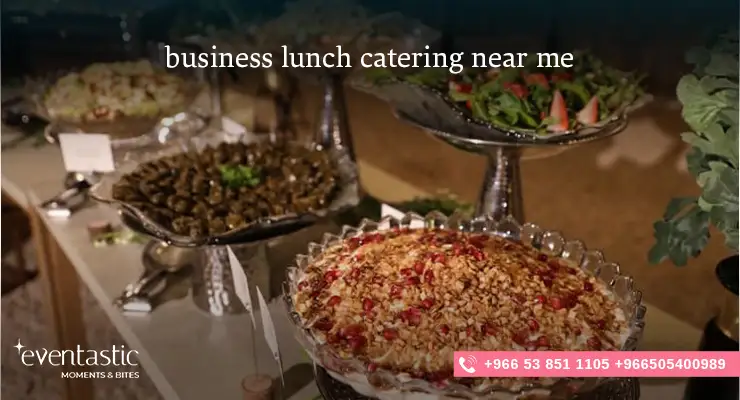Business lunch catering near me