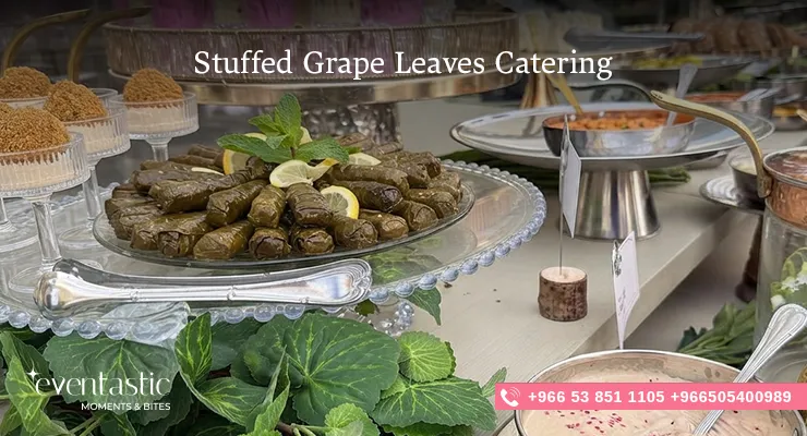 Stuffed Grape Leaves Catering