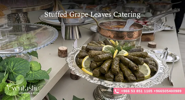 Stuffed Grape Leaves Catering