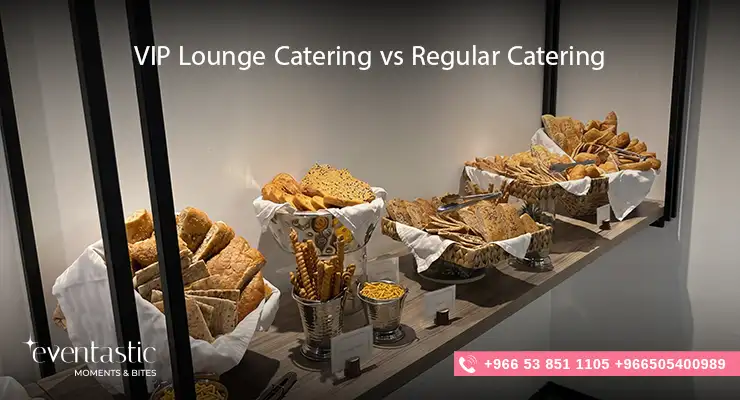VIP Lounge Catering vs Regular Catering
